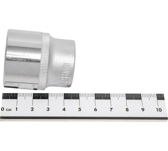 Головка 6-гранная 28 мм, 1/2"DR GeeTee 07-4128-5