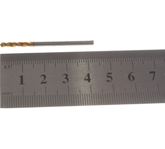 Сверло тип GU500DZ (2.38 мм, DIN1897,  HSCO, TiN) Guhring 5520 2,380