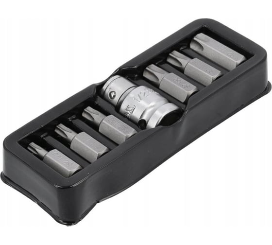 Набор бит YATO 1/2 7 предметов TORX YT-0410 36140410 092 1