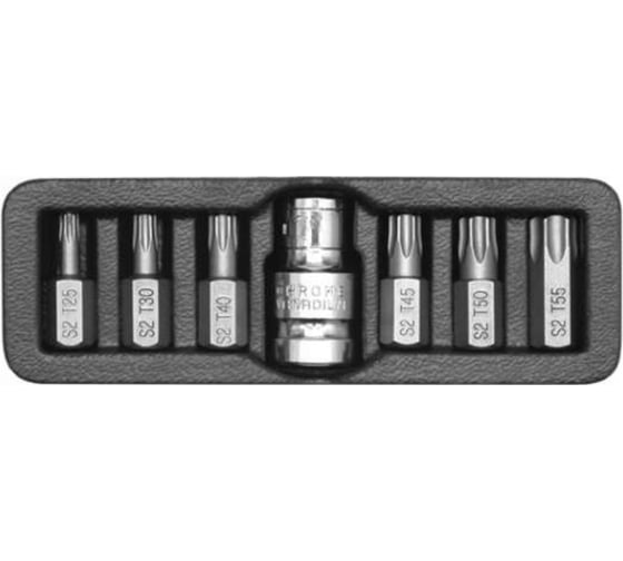 Набор бит TORX (7 шт; 1/2) YATO YT-0410 1