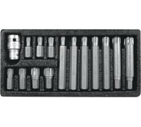 Набор бит RIBE (15 шт; 1/2; М6-М14) YATO YT-0419