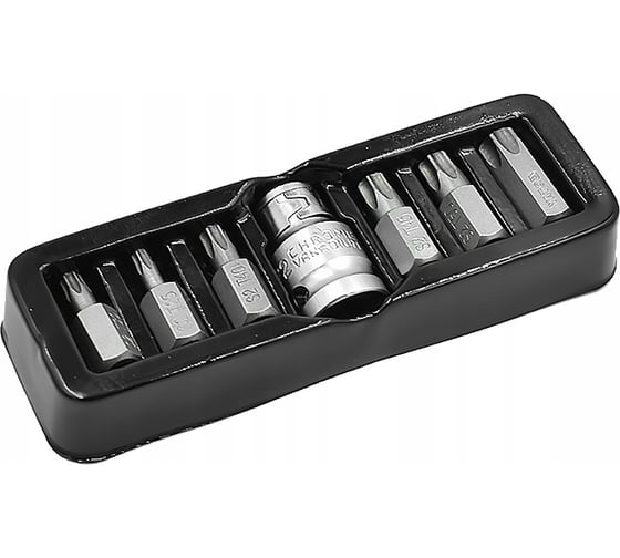 Набор бит TORX (7 шт; 1/2; Т25-Т55) YATO YT-0416