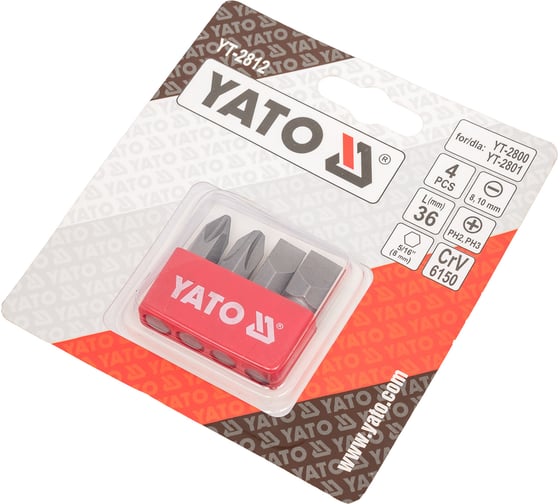 Набор бит (4 шт; 5/16) YATO YT-2812