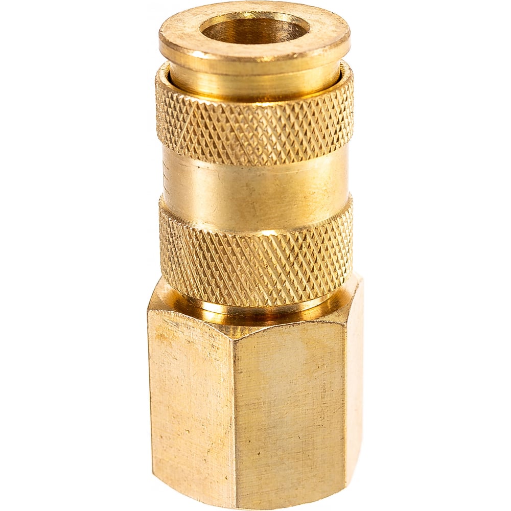 Быстроразъем пневматический с клапаном - внутренняя резьба 1/2 ...