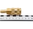Быстроразъем пневматический с клапаном - елочка 10 мм Rockforce RF-BSE1-4SH 1755 4