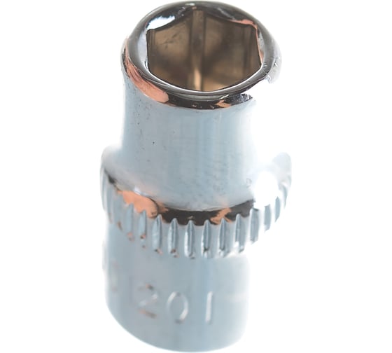 Головка торцевая короткая 6-гранная (6 мм; 1/4DR) HELFER HF001201 1