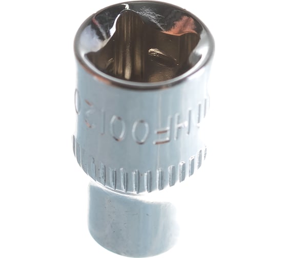 Головка торцевая короткая 6-гранная (6 мм; 1/4DR) HELFER HF001201