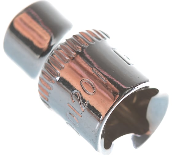 Головка торцевая короткая 6-гранная (6 мм; 1/4DR) HELFER HF001201