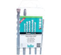 Набор свёрл по бетону (5 шт; 5-10 мм) Heller TD14614