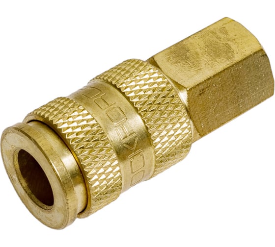 Быстроразъем пневматический с клапаном - внутренняя резьба 1/4 Rockforce RF-BSE1-2SF(1716)