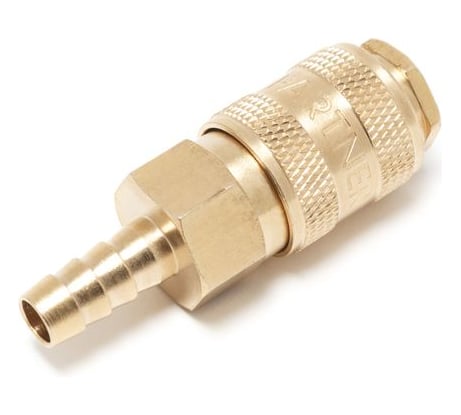 Быстроразъем пневматический Rockforce с клапаном "елочка" 6 мм RF-BSE1-2SH(1726)