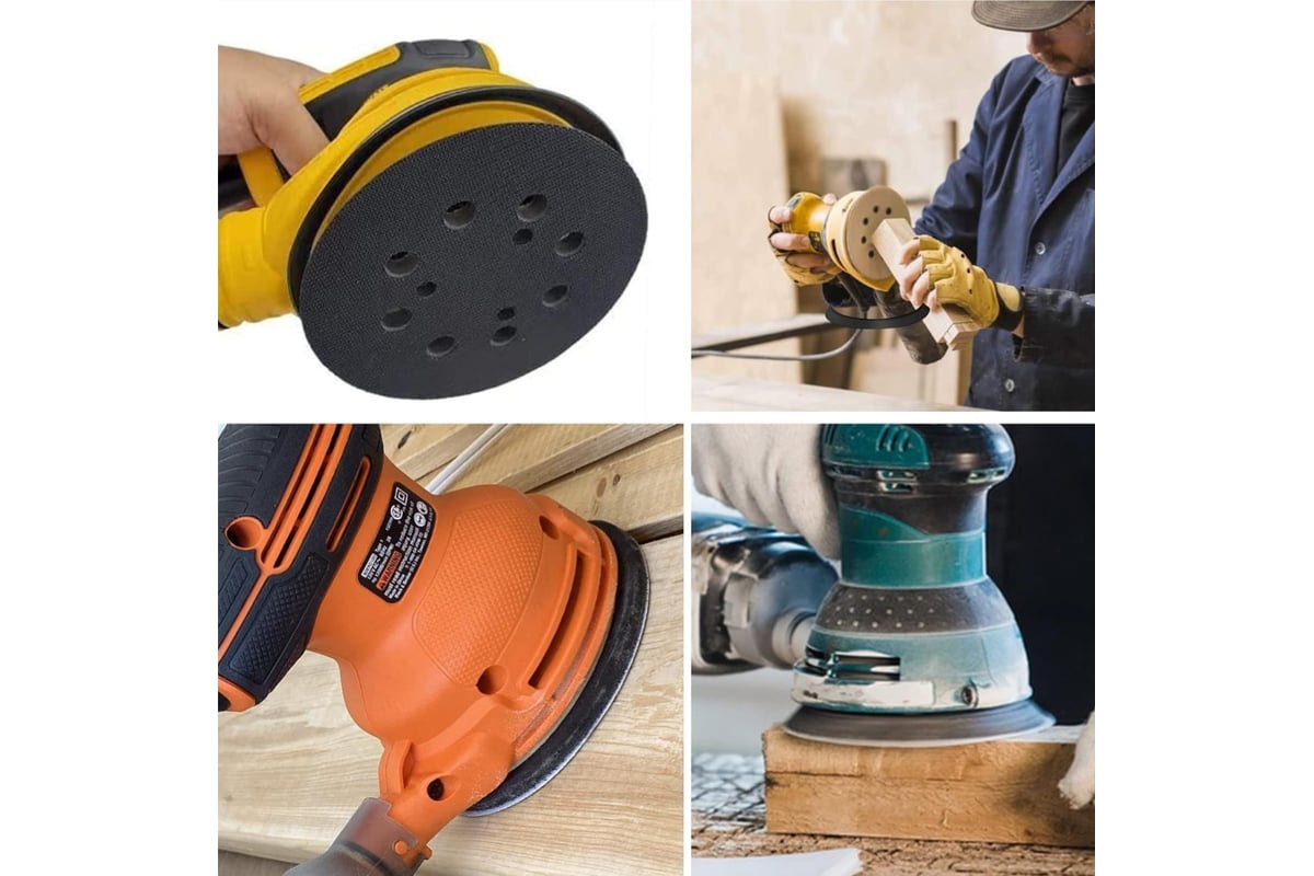 Опорная тарелка (подошва) 125 мм Vitatools Makita (Макита), DeWalt PD ...