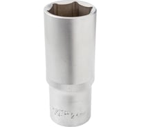 Головка торцевая Rockforce 24мм 1/2" 6-гранная глубокая L=75мм RF-5457724 RF-5457724(11571)