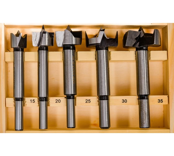 Набор сверл Форстнера по дереву Maxcut (5 шт; 15-35 мм) Stayer 29985-H5_z01