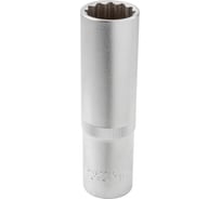 Головка торцевая глубокая 12-гранная (16х75 мм; 1/2DR) ROCKFORCE RF-5497716(11591)