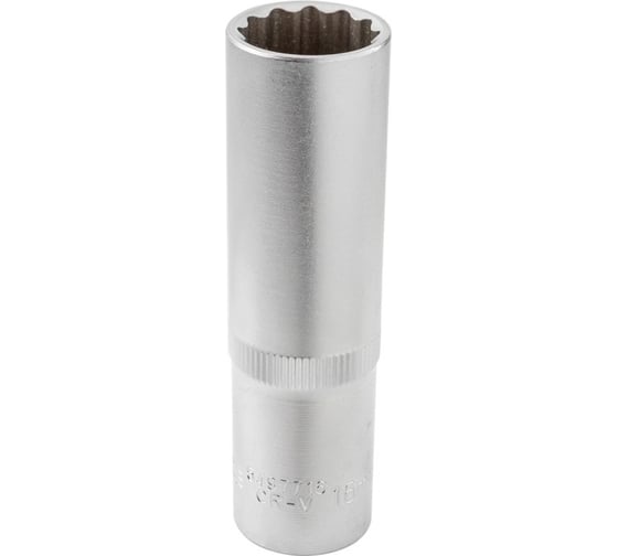 Головка торцевая глубокая 12-гранная (16х75 мм; 1/2DR) ROCKFORCE RF-5497716(11591) 1