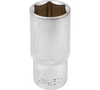 Торцевая головка Rockforce 30мм 1/2" 6-гранная глубокая L=75мм RF-5457730(11573)