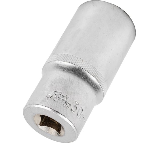 Торцевая головка Rockforce 30мм 1/2" 6-гранная глубокая L=75мм RF-5457730(11573)