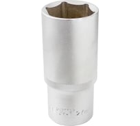 Торцевая головка Rockforce 27мм 1/2" 6-гранная глубокая L=75мм RF-5457727(11572)