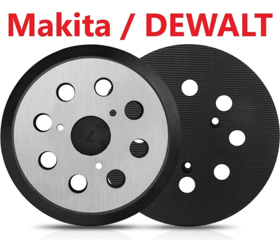 Опорная тарелка 125 мм, 8 отверстий, 3 винта Vitatools PD-125-8-3BM 1
