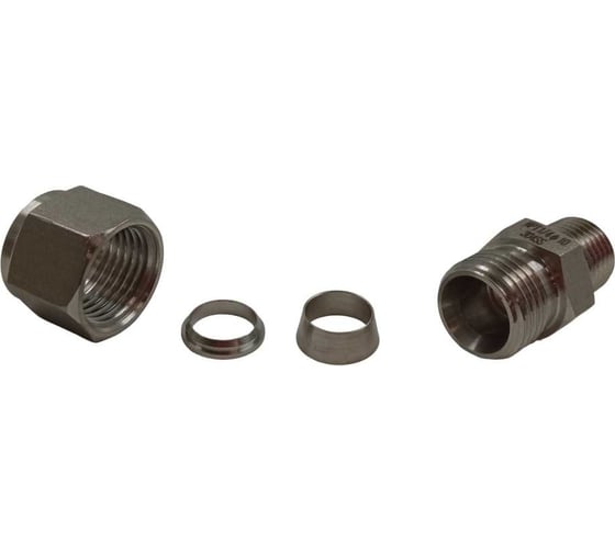 Фитинг пневматический прямой, резьба 1/4", тип резьбы: трубная NPT ArTorq FA-IOM-10-10NN