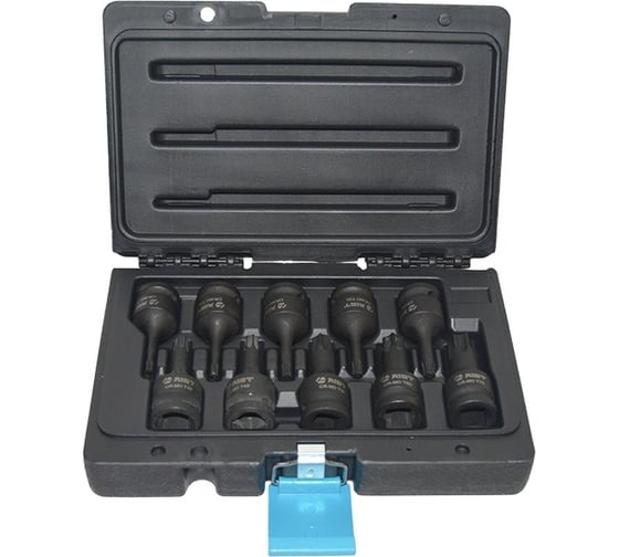 Набор ударных головок-бит TORX T20-T70 1/2"DR, 10 предметов 4506810T AIST 00-00020040 1