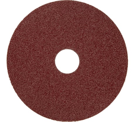 Фибровый шлифовальный круг (диск) 125 мм, Р100, 5 шт Vitatools F125-P100-5