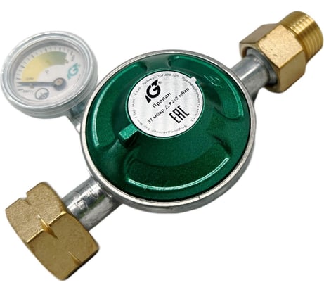 Регулятор давления с манометром и системой газ-контроль IGT ATR-705 ARMA 001-111