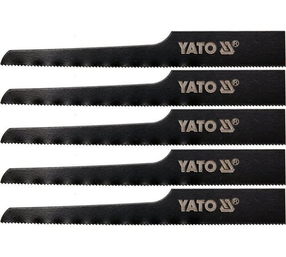 Полотна 5 шт, 24TPI для пневмопилы сабельный YATO YT-09958