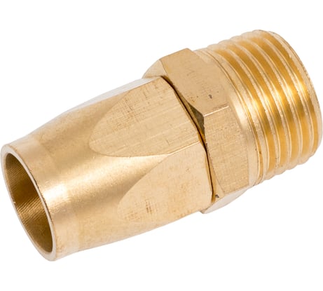 Соединитель резьбовой 1/2", с зажимом для шланга 10х14 мм Partner PA-B1410/4(17677)