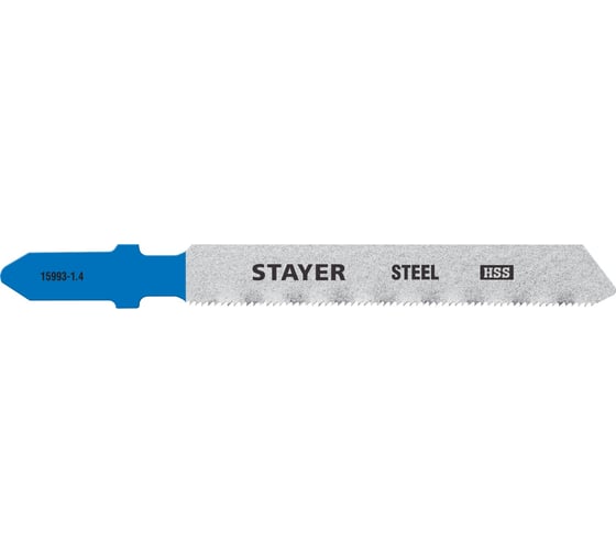 Полотна по металлу STAYER (2 шт; 50х1.2 мм; HSS; Т-хвост.; Т118В) для электролобзика 15993-1.4_z02