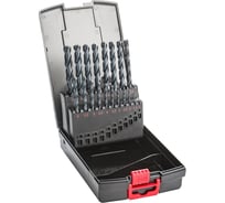 Набор сверл PRO HSSG, DIN338, 1-10 мм, 19 шт MTE 2624000001