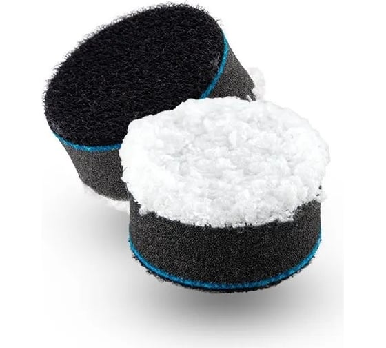 Комплект микрофибровых кругов Microfiber pad set 30 мм, 5 шт Shine systems SS465 1