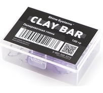 Глина полировальная Clay bar 100 г Shine systems SS530 28648376