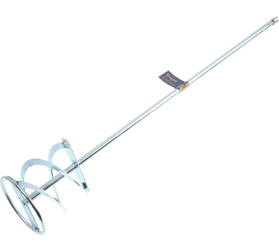Миксер для красок и штукатурных смесей 100x600х10 мм, оцинкованный, SDS-plus ТУНДРА 1164184