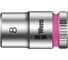 Головка торцевая 8790 HMA Zyklop 6-гранная, 8x23 мм, 1/4"DR WERA WE-003507 1