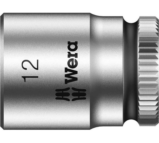 Головка торцевая 8790 HMA Zyklop 6-гранная, 12x23 мм, 1/4"DR WERA WE-003511