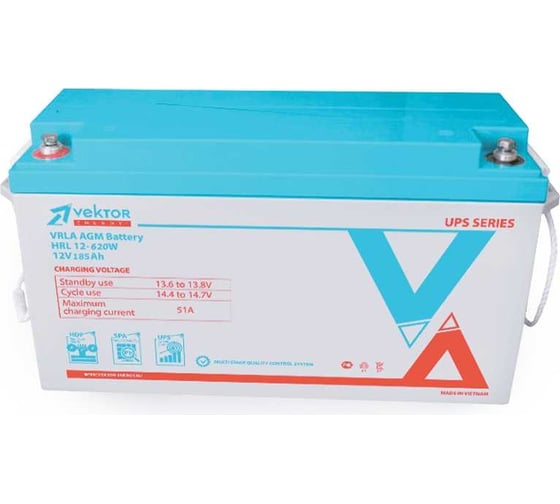 Аккумуляторная батарея HRL 12-620W Vektor Energy 23843 1