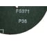 Круг шлифовальный фибровый CG36 25 шт, 125x22.23 мм MTE 2580912536 4