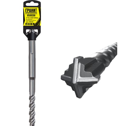 Бур Quadro-X (18x1340/1200 мм; SDS-max) ГРАНИТ 818134