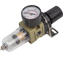 Фильтр-регулятор Partner мини с индикатором давления для пневмосистем 1/4"(10Мк, 550 л/мин, 0-10bar, рабочая температура 5-60) AW2000-02(54479) PA-AW2000-02(54479)