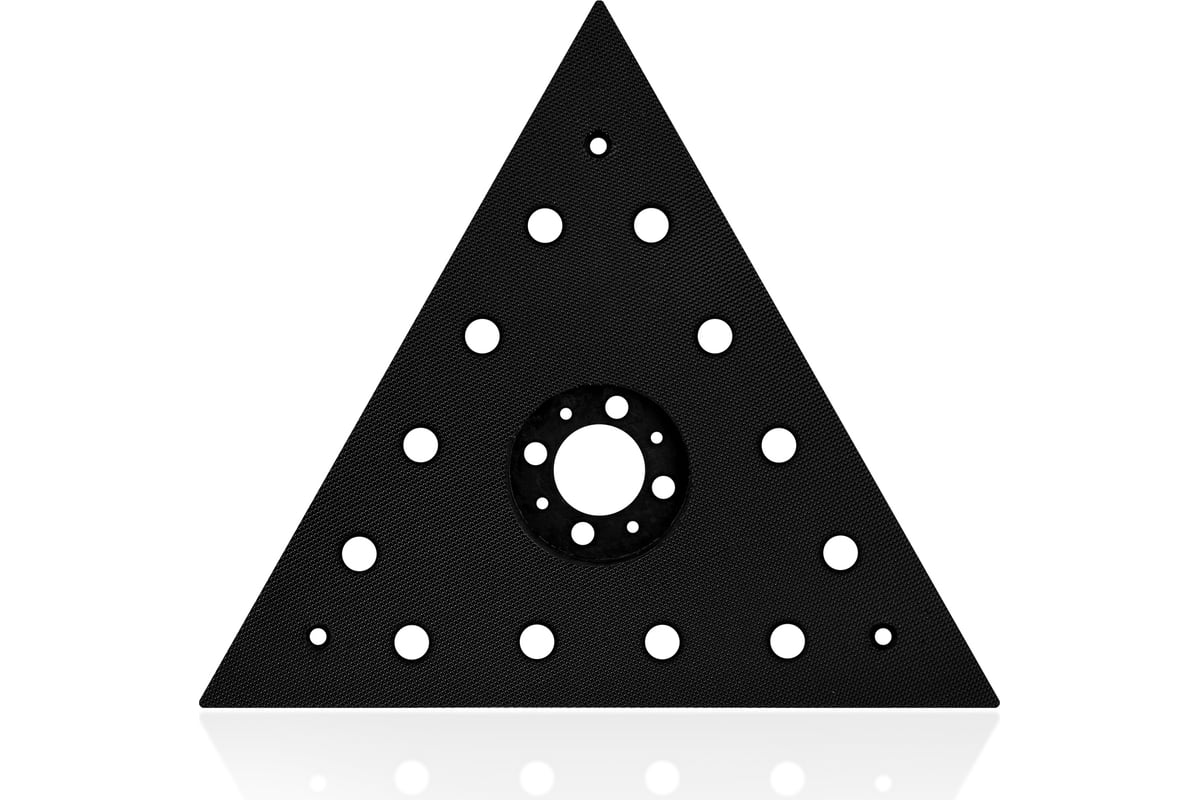 Насадка для шлифмашинки с липучкой треугольник 290 мм, мягкая vertextools  0080-290