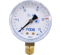 Манометр 25 мПа, кислородный, синий корпус FOOB 00000000236