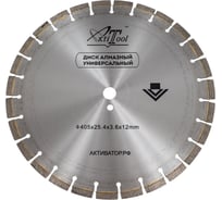 Диск алмазный универсальный 405x25.4x3.6x12 мм AktiTool 300405254