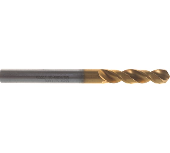Сверло тип GU500DZ (5.8 мм, DIN1897,  HSCO, TiN) Guhring  5520 5,800 1