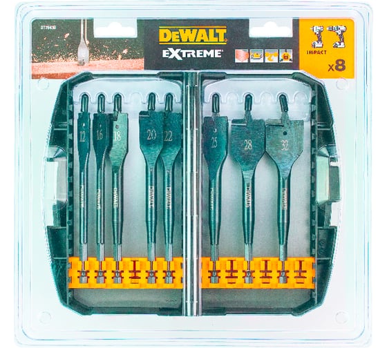 Набор перьевых сверл DEWALT DT7943B-QZ