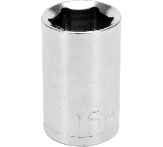Головка торцевая 6 гранная (1/2", 15 мм) STHOR 53337 1
