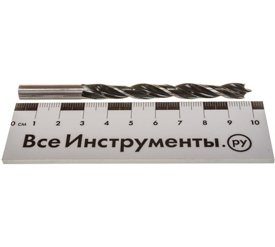 Набор сверл по дереву (8 пр, 3-10 мм) пластиковая кассета STHOR 22381
