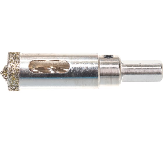 Сверло алмазное по керамограниту (18x67 мм, 3-гранный хвостовик) MATRIX 726183