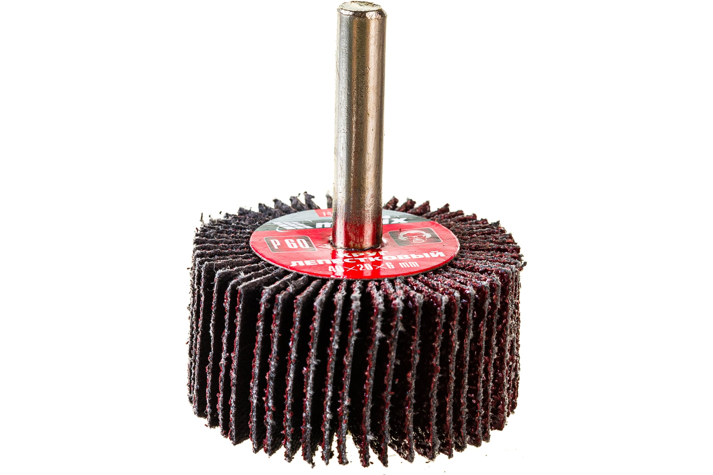 のりまる Круг лепестковый радиальный для дрели (P 80; 80х40х6 мм) MATRIX